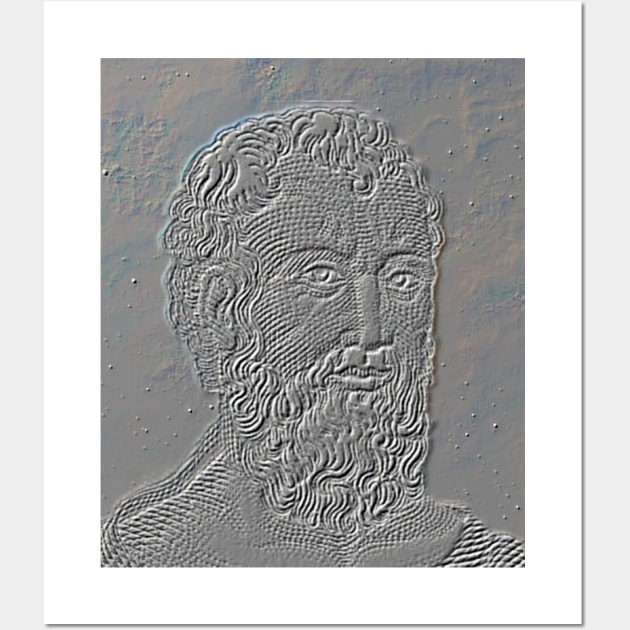 Zeno of Citium Portrait | Zeno of Citium Artwork 2 Wall Art by JustLit